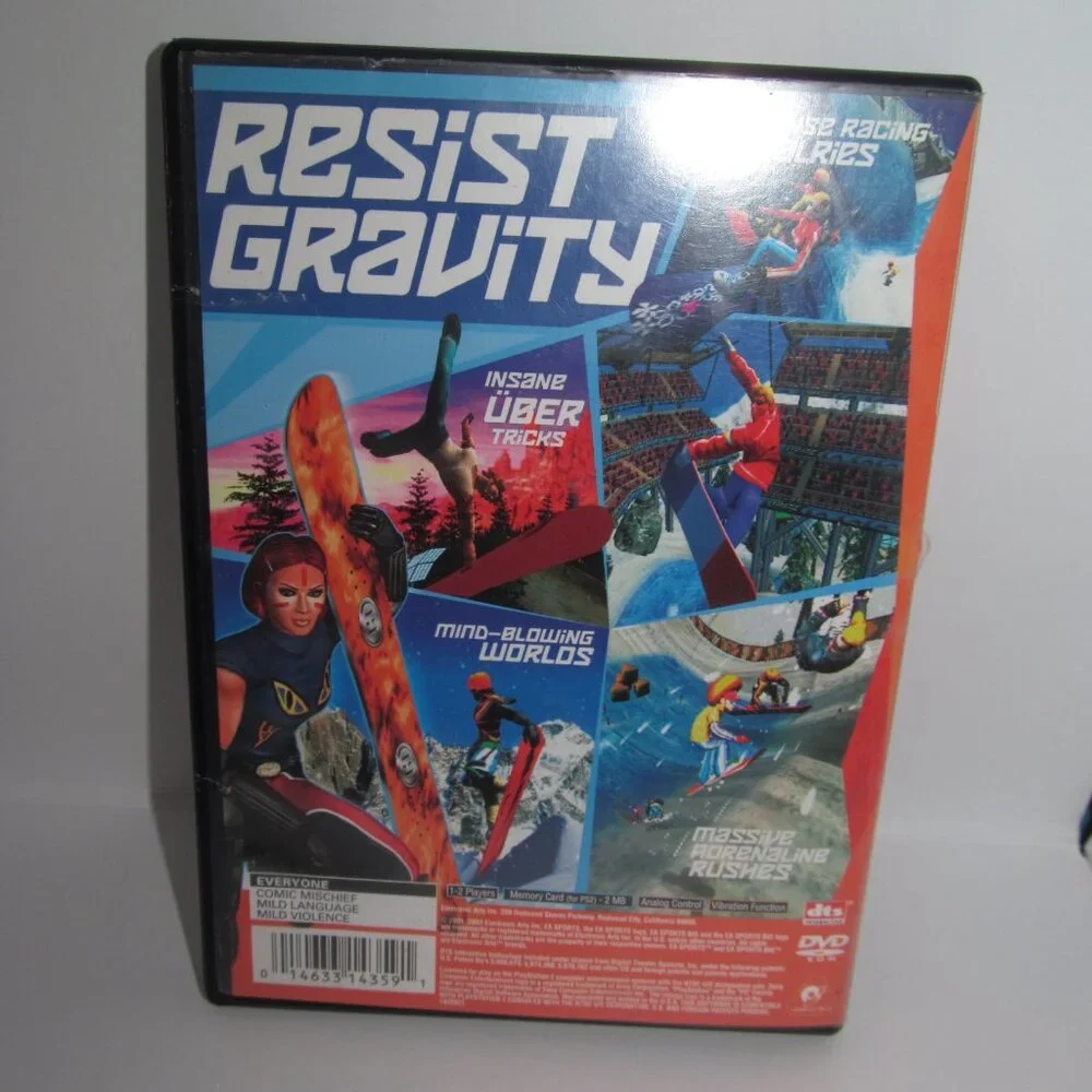 SSX Tricky - Greatest Hits (Sony PlayStation 2, 2002) Complete + Manual Tested - Picture 3 of 4